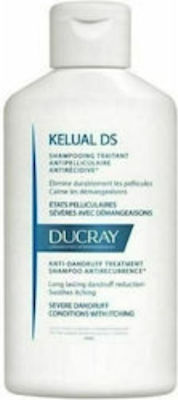 Ducray Kelual DS Shampoos Against Seborrheic Dermatitis for All Hair Types 100ml