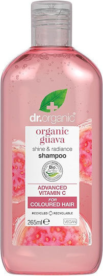 Dr.Organic Guayaba Shampoo Für Volumen & Farbhaltung Für Gefärbte Haare 265ml