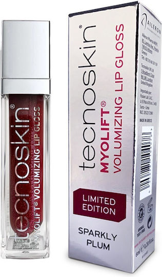 Tecnoskin Lip Gloss Sparkly Plum 6ml