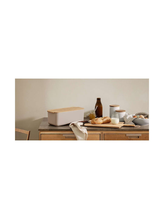 Eva Solo Bread Box Plastic Beige 42x20x15.5cm
