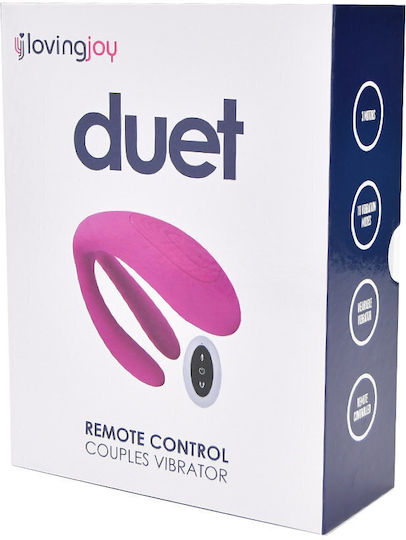 Loving Joy Duet Vibrator Für Paare Mit Fernbedienung Lila