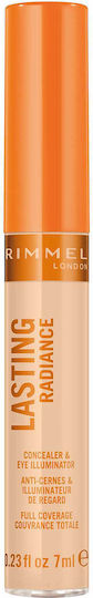 Rimmel Langanhaltender Strahlungsflüssig Abdeckstift 010 Elfenbein 7ml