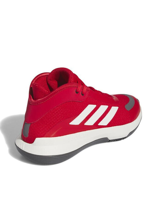 Bounce Legends High Basketball Shoes Better Scarlet / Cloud White / Charcoal