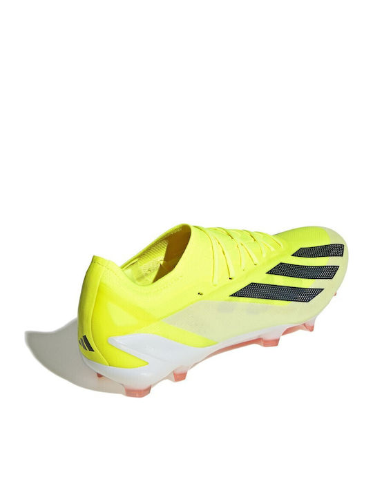 adidas X Crazyfast Elite Football Shoes with Cleats Team Solar Yellow 2 / Core Black / Cloud White