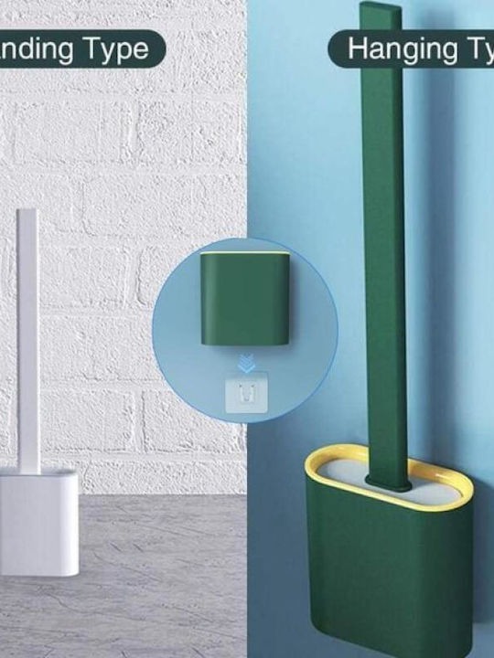 Viosarp Plastic Toilet Brush White