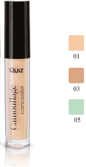 Quiz Camouflage Concealer Liquid Concealer 02 Dark Beige 5ml