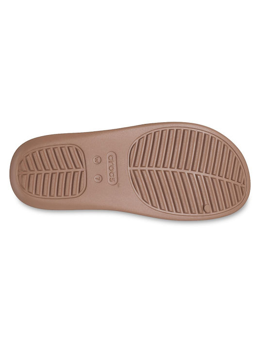 Getaway Women's Summer Platforms in Slipper Style Brown