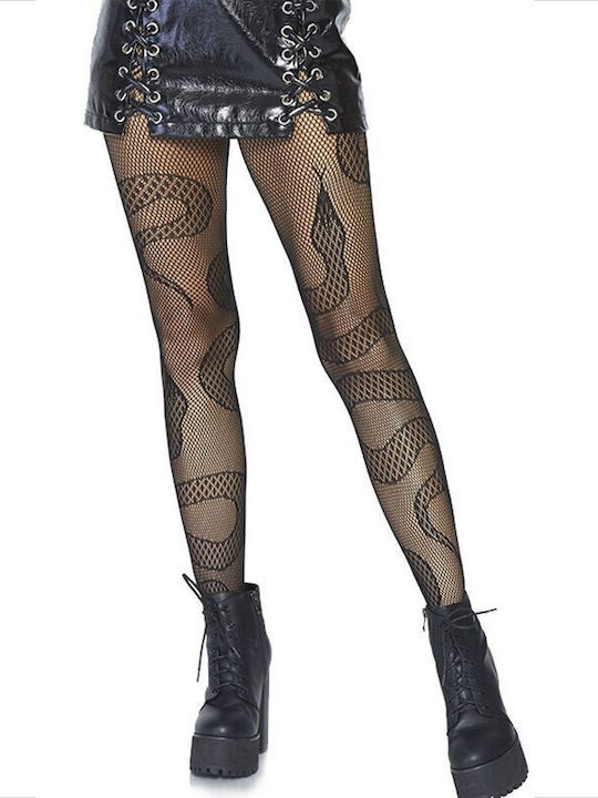 Leg Avenue Net Sexy Κάλτσες Μαύρες