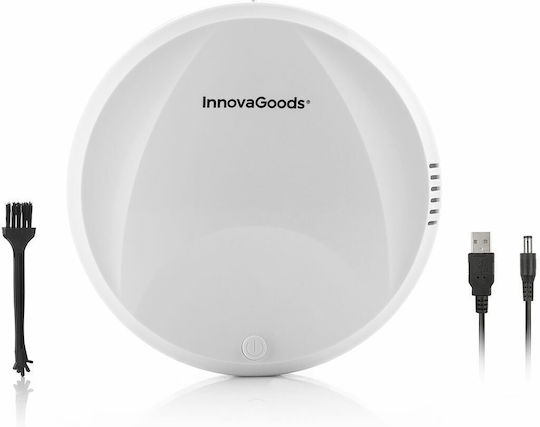 InnovaGoods Gy001 Roboter-Staubsauger mit Navigation Sensors Weiß