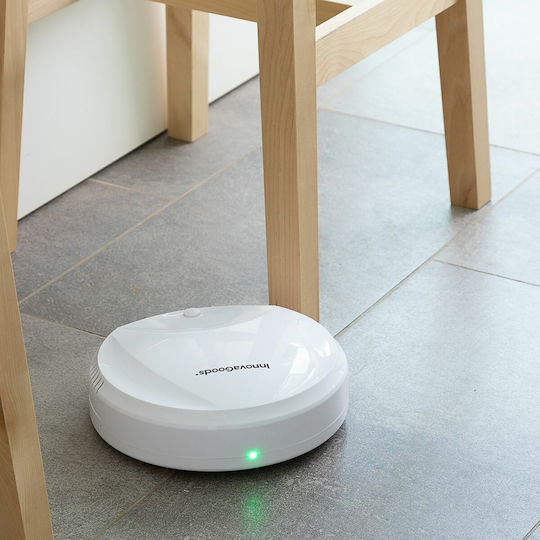 InnovaGoods Gy001 Roboter-Staubsauger mit Navigation Sensors Weiß