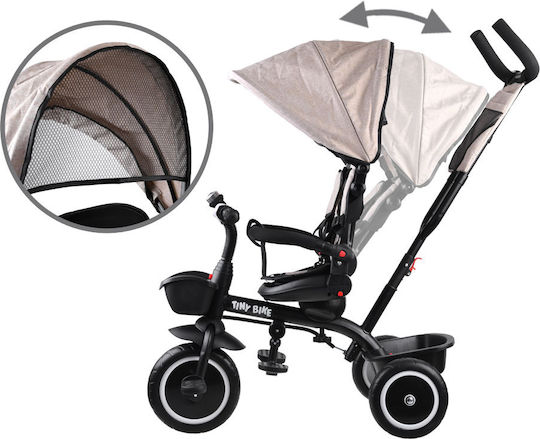Tiny Bike Pliabil și Tricicletă Pentru Copii 3 în 1 pentru 6 Luni Gri