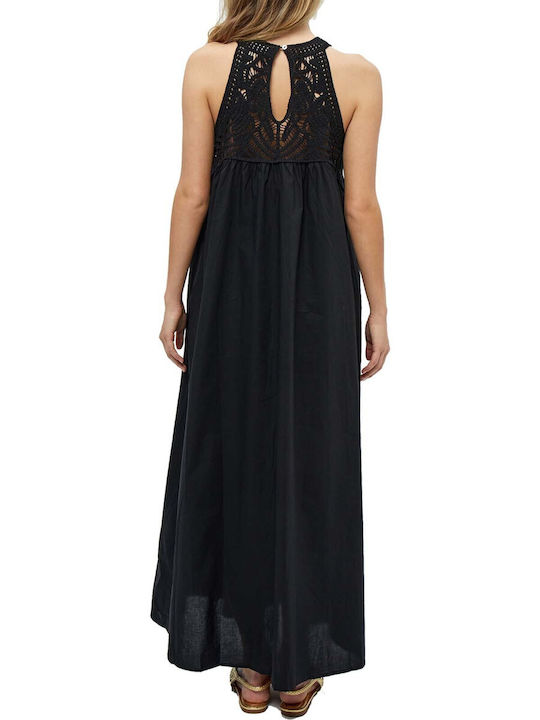 Peppercorn Maxi Рокля с риза Рокля Black