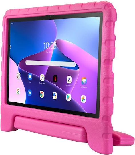 HappyCase Flip Cover Ανθεκτική Ροζ (Lenovo Tab M10 Plus 3rd Gen)