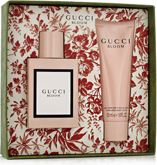 Gucci Bloom Дамски Парфюмни Комплект с Парфюмна Вода 2 Бройки