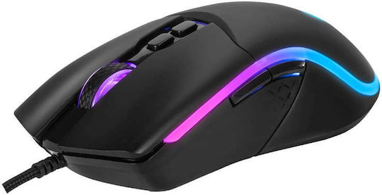 Marvo M358 RGB Gaming Ποντίκι 7200 DPI Μαύρο