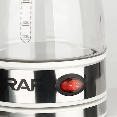 Raf R.125 Cafetieră electrică grecească 600W cu Capacitate 500ml Negru