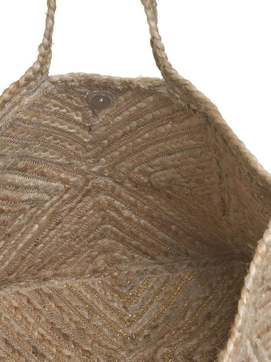 Ble Resort Collection Ble Resort Collection Korbtasche Für Strand Strandtasche Gold