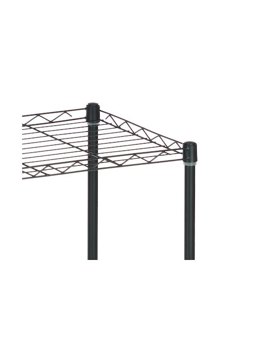 Kipit Rack de bucătărie din Metal în culoarea Albastru 56x35x120cm