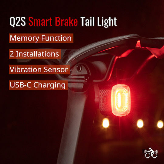 Rockbros ROCKBROS-Q2S Rechargeable Bicycle Rear Light