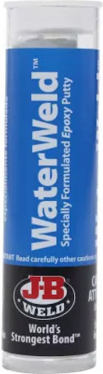 Епоксидно Лепило Два Компонента J-b Weld Waterweld Epoxy Putty 57гр Бяло