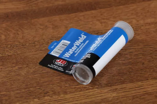 Епоксидно Лепило Два Компонента J-b Weld Waterweld Epoxy Putty 57гр Бяло