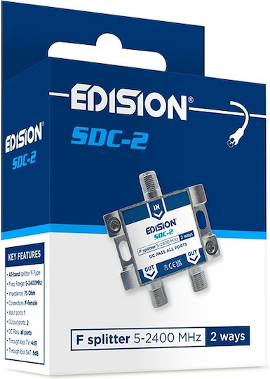 Edision Ways Splitter Satellite 26-03-0101