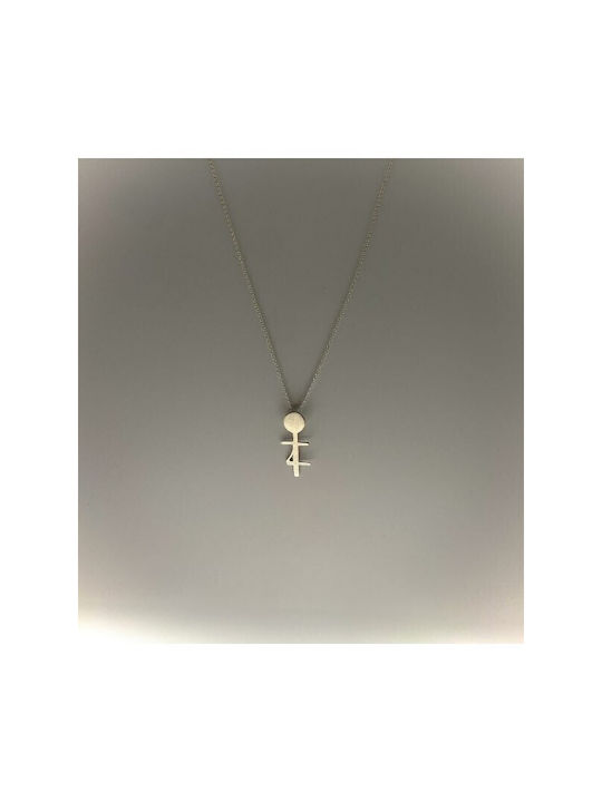 Becausemima Necklace Talisman Gold Plated in Gold colour