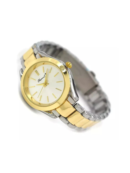 Farril Watch with Gold Metal Bracelet