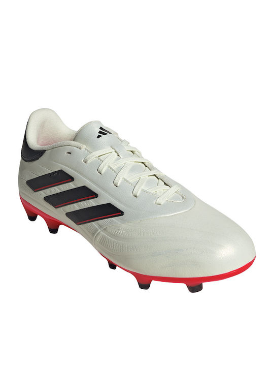 adidas Copa Pure.2 League Fußballschuhe mit Stollen Ivory / Core Black / Solar Red