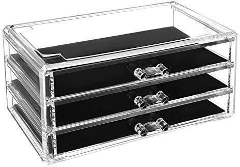 Songmics Songmics Kosmetikorganisator Mit 5 Schubladen Transparent 24x22x13.5cm