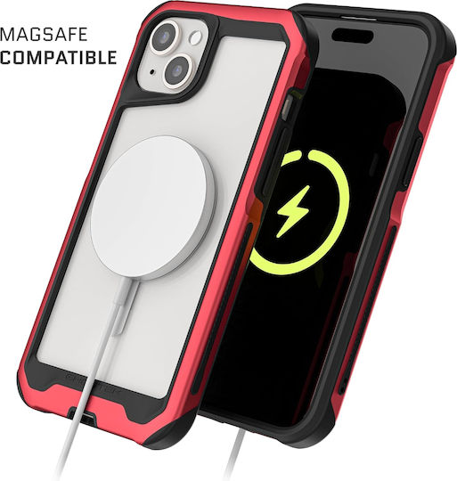 Ghostek Atomic Slim 4 Back Cover Silicon Roșu (iPhone 15 Plus / 16 Plus)