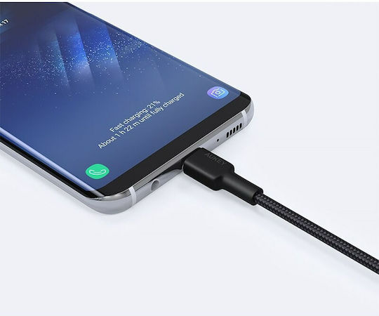 Aukey USB-A to Lightning Cable Black 0.9m (S9144825)