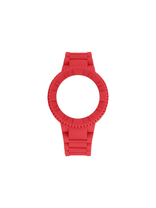 WATX & CO Rubber Strap Red