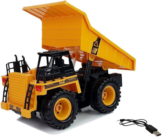 Lean Toys Τηλεκατευθυνόμενο Δομικό Όχημα Κόκκινο