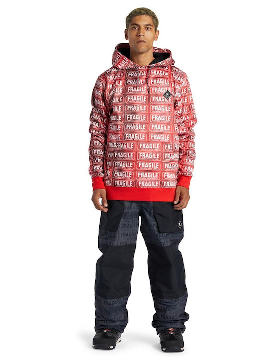 Snowstar Sweatshirt mit Kapuze Rot