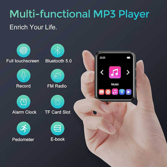 Joliker MP3 Player (16GB) with IPS Touch Screen 1.8" Black 1000-41660123