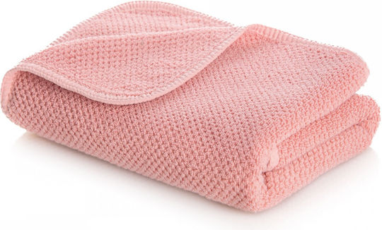 Sorema Set Prosoape De Baie 6 Piese Bee Waffle 6 Roz Pal