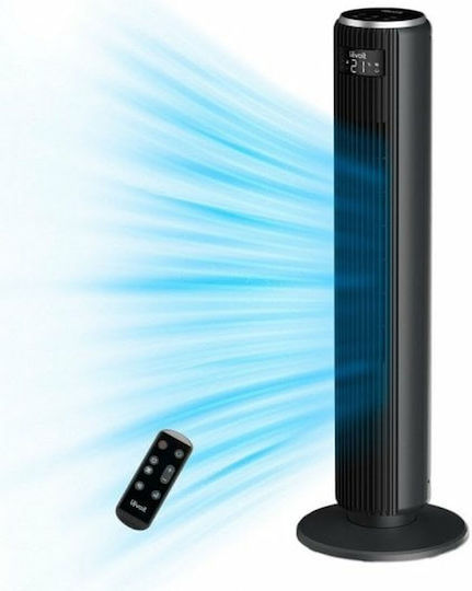 Levoit TempSense 36 Pro Tower Fan 39W With Remote Control Black