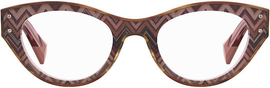 Missoni Rame Ochelari Pentru Femei Maro MIS 0066 L93