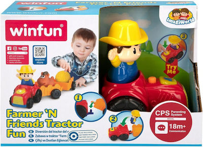 Winfun Vehicle Tractor with Lights for 18++ Months