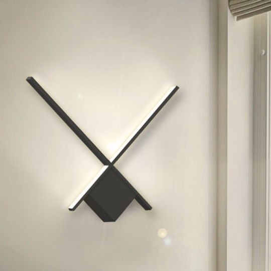Megapap Division Lamp Wall LED Black 5x40cm Megapap Division Lamp Wall LED Black 5x40cm