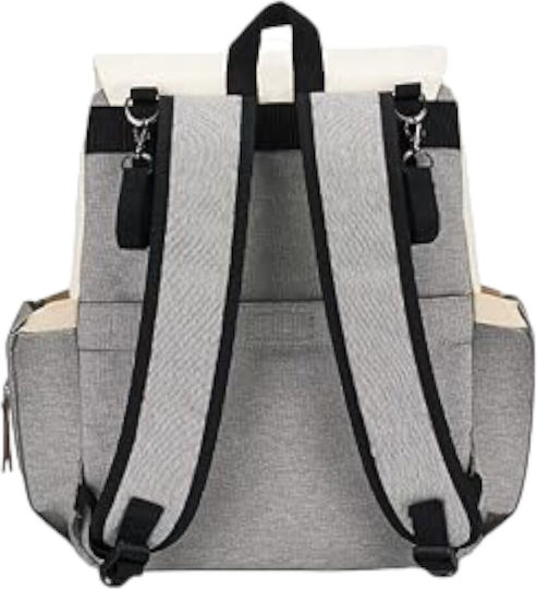 Queen Mother Diaper Bag Gray 44x38x14cm.