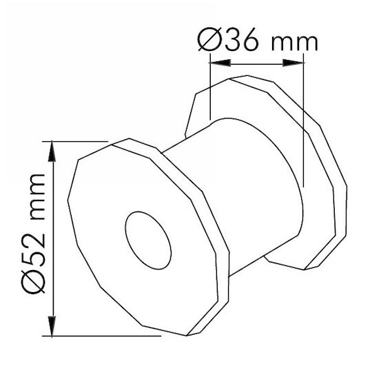 Nir Italia Rods Rods Piese de schimb για Ποδοσφαιράκι 1buc
