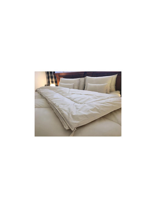 Valeria Home Set Pătură Extra-dublu 240x260buc Ecru