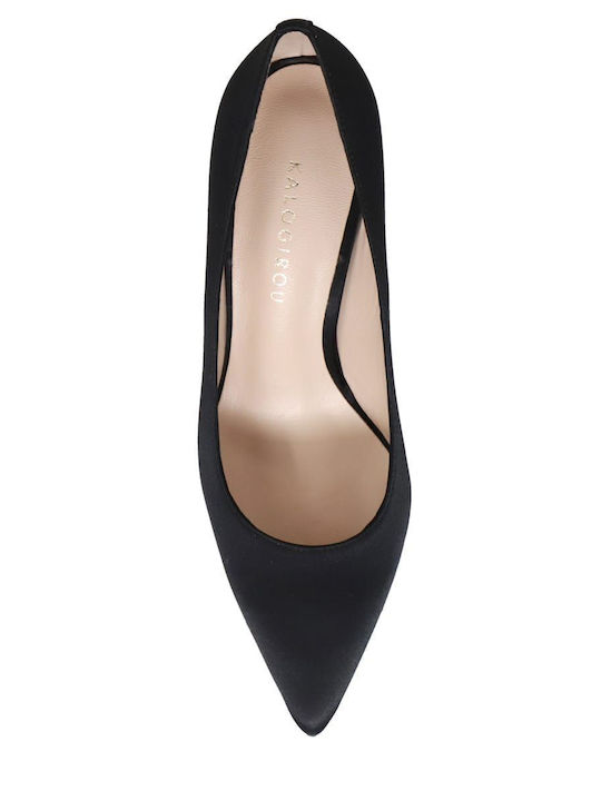 Γόβες Saten Black