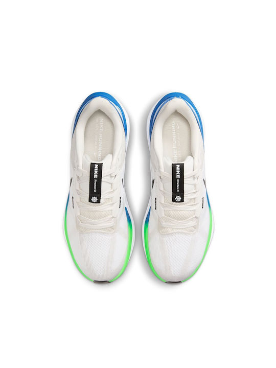 Air Zoom Structure 25 Sport Shoes Running White / Platinum Tint / Star Blue / Black