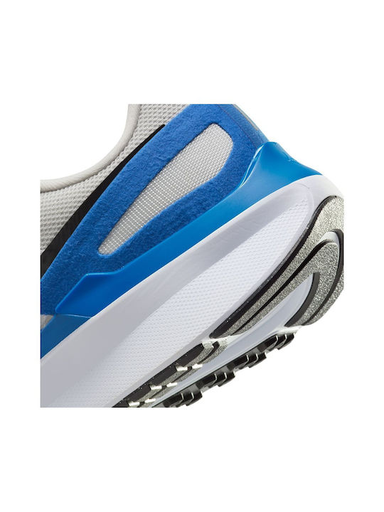 Air Zoom Structure 25 Sport Shoes Running White / Platinum Tint / Star Blue / Black