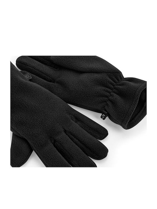 Beechfield Μαύρα Γυναικεία Fleece Γάντια