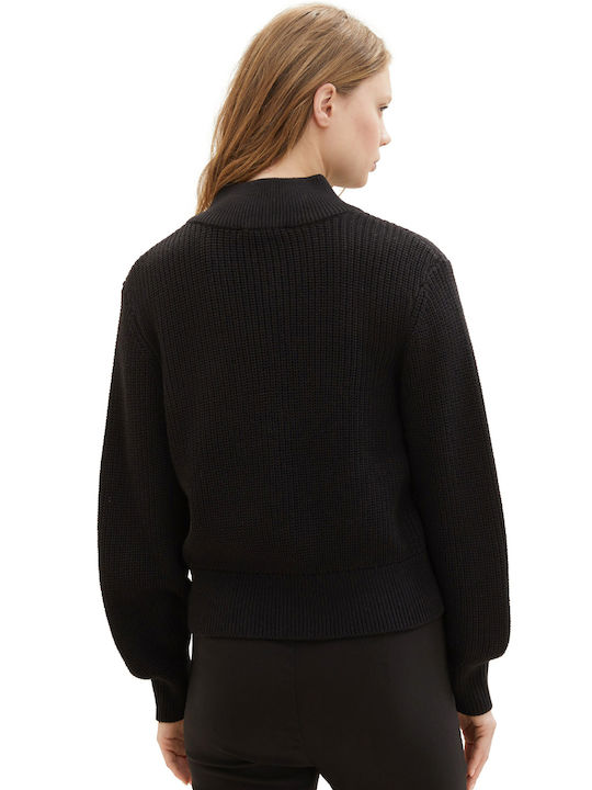 Tom Tailor Women's Knitted Cardigan Black