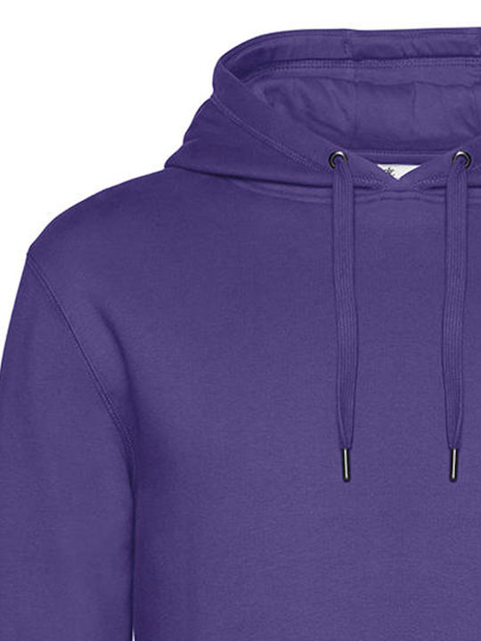 B&C King Werbe-Hoodie Radiant Purple